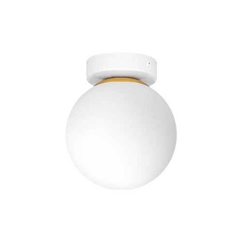 Sienas-griestu lampa E27 LED Bali-15 balts + zelta 6508