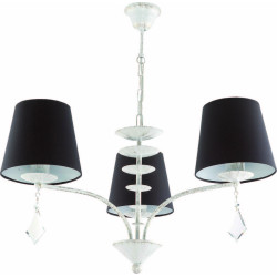 Chandelier Edylit Pendula Negro 10-662