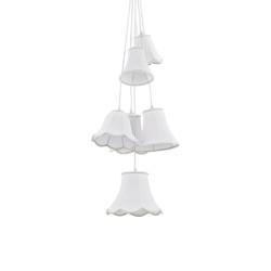 Suspended luminaire IDEAL LUX HATS 110622