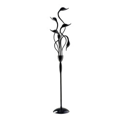 Floor lamp Italux Swan ML8098-6A/BLACK