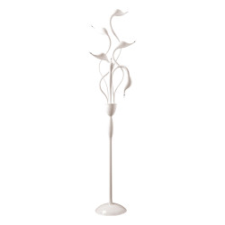 Floor lamp Italux Swan ML8098-6A/WH