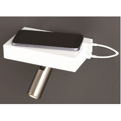 Sconce with USB socket MAXlight POWER W0208