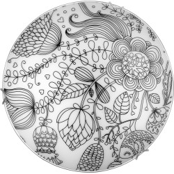 Wall and ceiling light Nowodvorski Blossom Black 5607