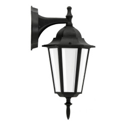 Outdoor wall luminaire Polux Liguria-LT GLA104LTDBK