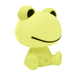 Table lamp for children room POLUX LED Zabka green 307682